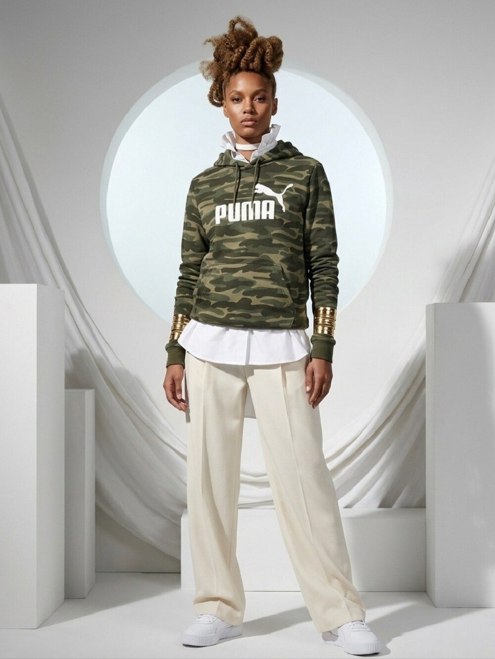 PUMA Camo Graphic Hoodie